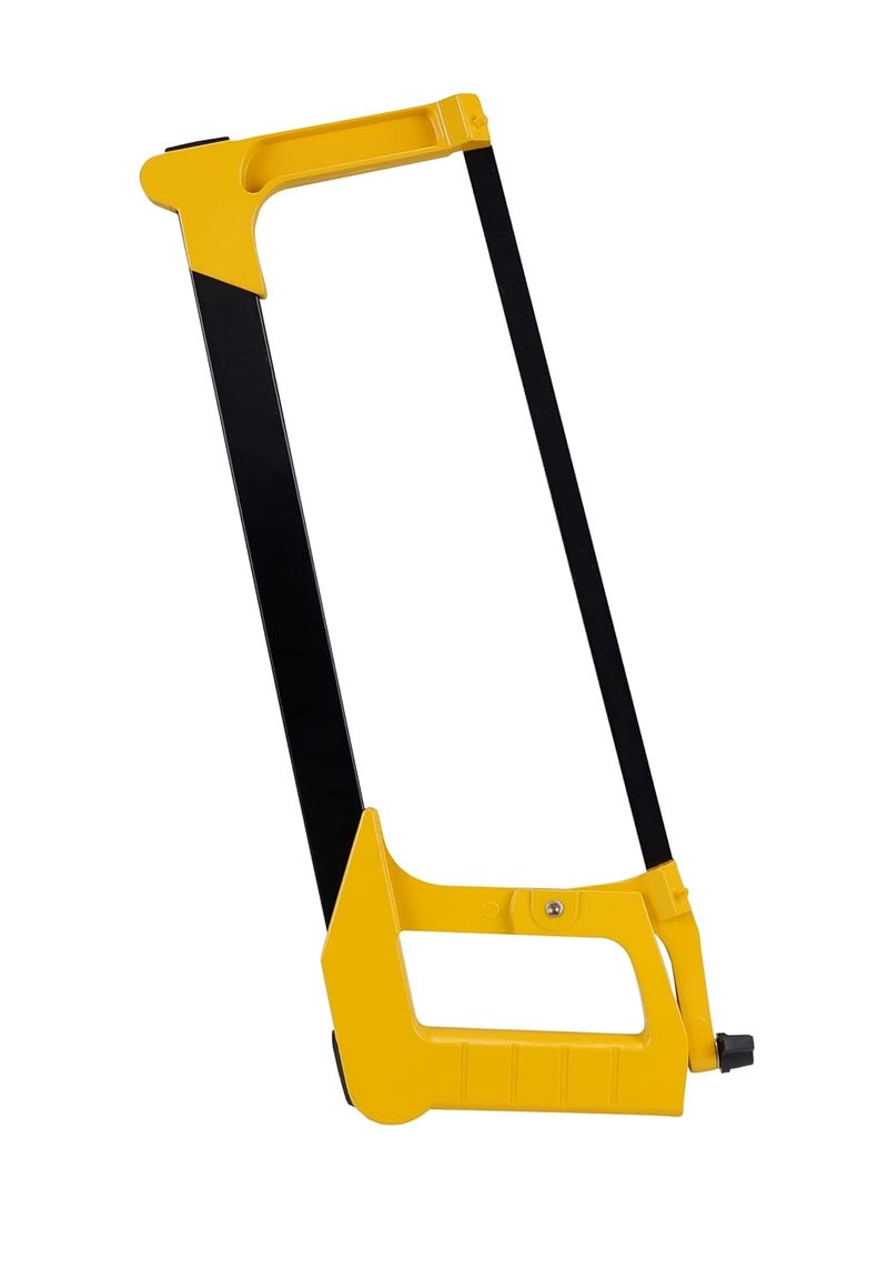 Homdum منشار 300 مم، يدوي مع شفرتين قابلتين للتبديل، إطار منشار بزاوية 45°/90° للمعادن، الخشب، الفولاذ، أنابيب PVC، اللحم المجمد، المنشار والبلاستيك، منشار احترافي عالي التوتر - Image 1