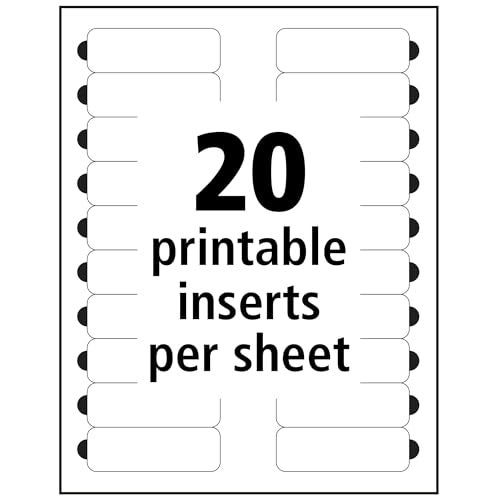 AVERY The Mighty Badge by Avery, 1" x 3" Gold Name Tags, 10 ID Badges, 80 Inserts for Laser Printers (71204) - Image 5