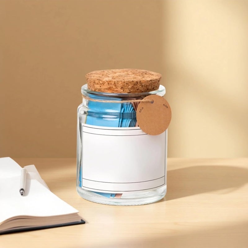 BOSREROY Christian Encouragement Gift, Scripture Verses Jar, 90 Color-Coded Cards, Gifts for Women, 5.5 X 3.9 X 4.7 in, Includes A for You Tag - Image 3