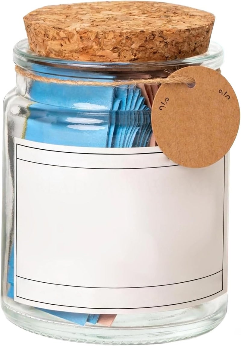 BOSREROY Christian Encouragement Gift, Scripture Verses Jar, 90 Color-Coded Cards, Gifts for Women, 5.5 X 3.9 X 4.7 in, Includes A for You Tag - Image 1