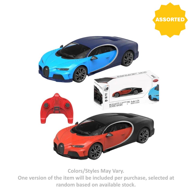 Bugatti Chiron Super Sport RC Car (1:24, Assorted) - Image 1