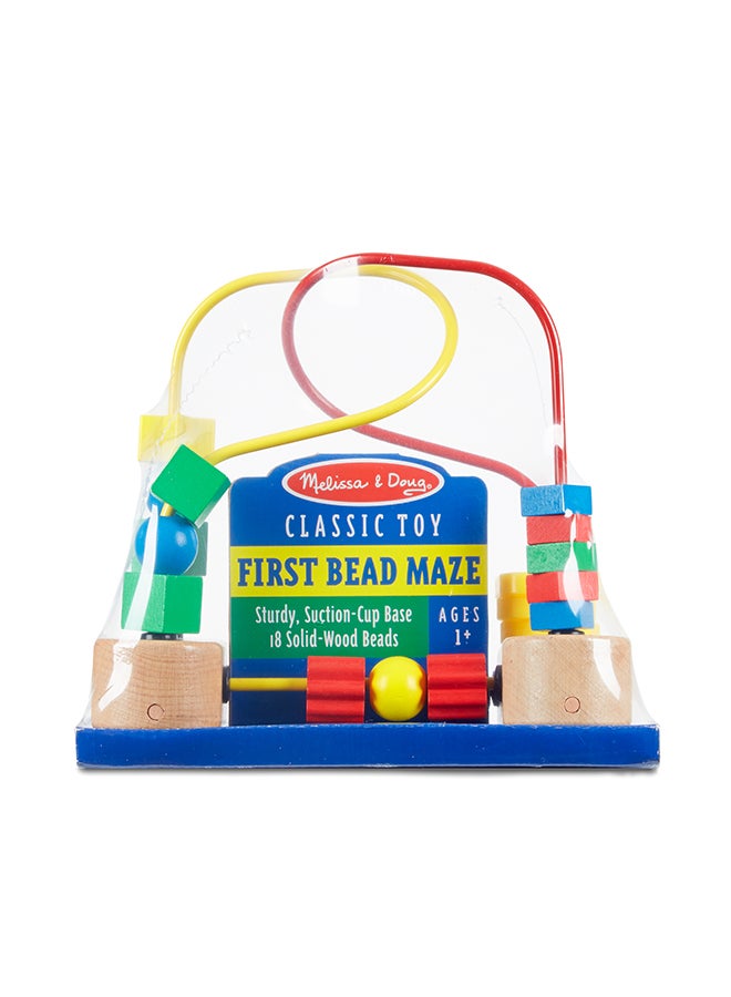 Melissa & Doug Rainbow Stacker Wooden Ring Educational Toy Wooden Stacking Rings, Stacker Toys For Toddlers Ages 2+  - Image 1