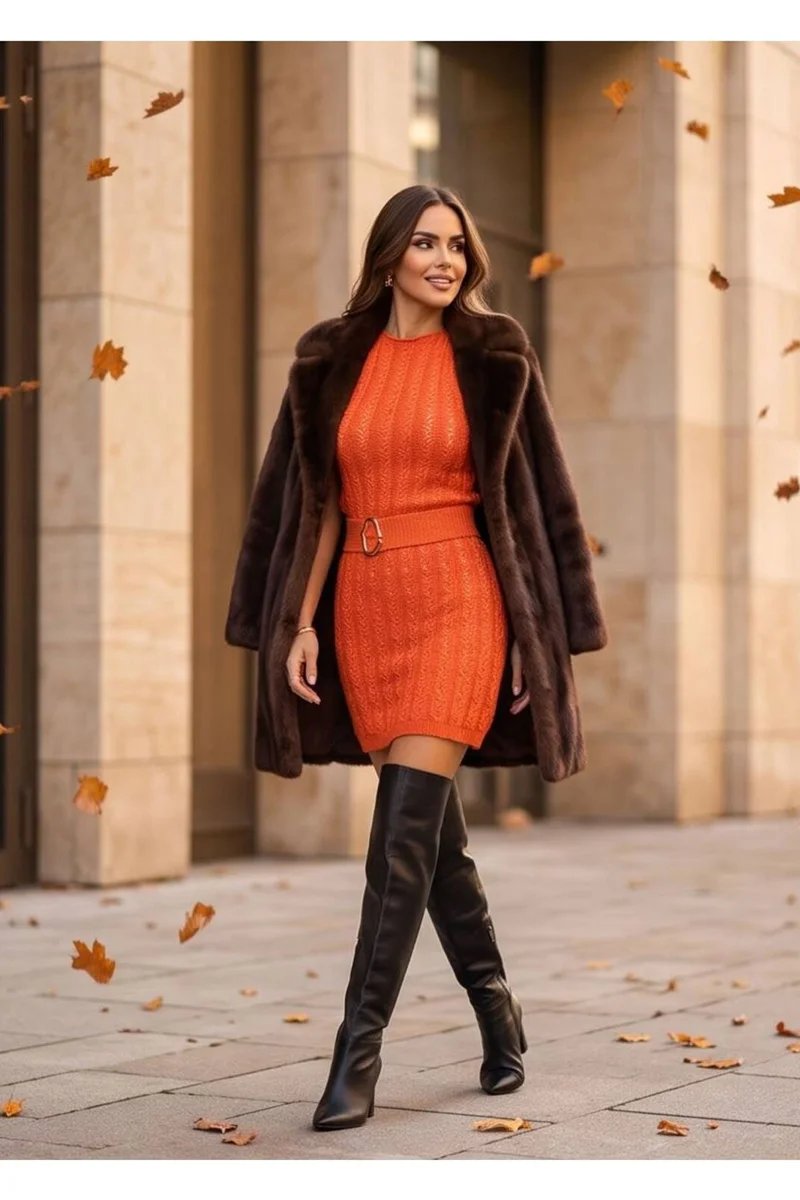 رايفان RYVAN Knit Dress
