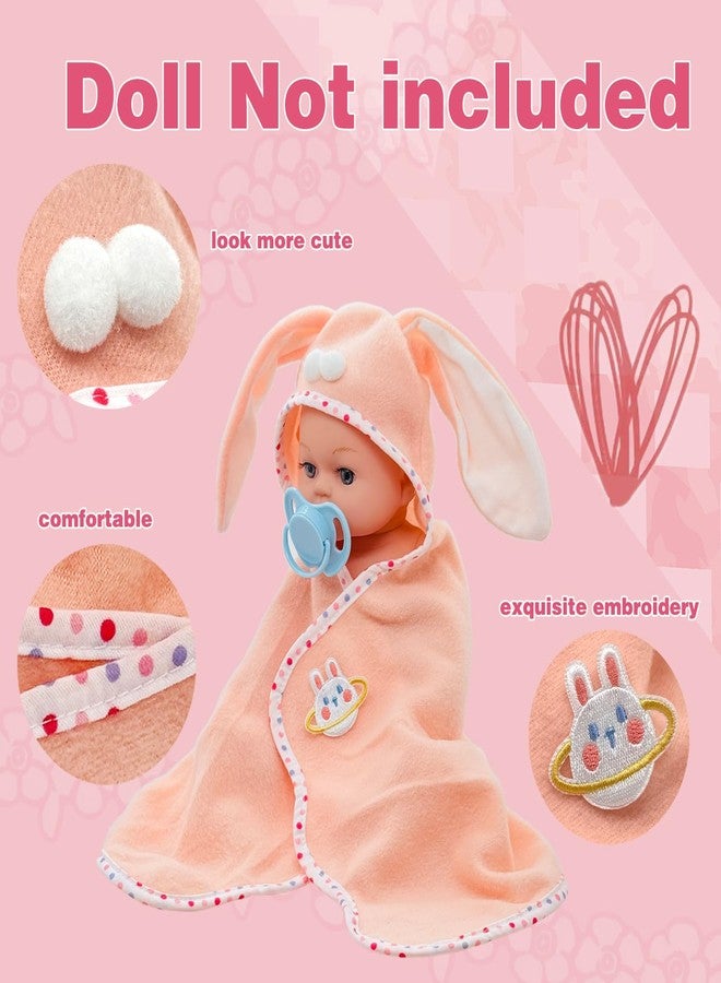 Linkyloop Baby Doll Accessories Magic Bottle Set - 13 Pieces Doll Feeding Pretend Playset with Disappearing Milk & Juice Bottles, Pacifiers Bowl and Bath Towel Doll Bottle Toys set Gift for Kids Girls Ages 3+ - Image 4