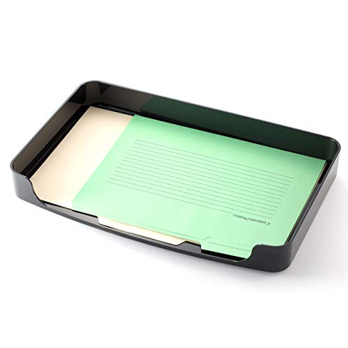 Officemate 2200 Series Side Load Tray, Legal Size, Black, 1 Tray (22212) - Image 1
