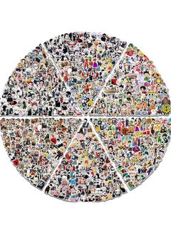 Arme Large Anime Stickers Mixed Pack 600Pcs Mixed With Classic Anime Theme Sticker Pack Vinyl Waterproof Stickers And Decals For Bottles Laptops Skateboards And Notebooks Stickers For Adults And Kids And Teens