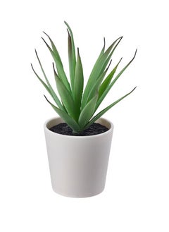 FEJKA Fejka Artificial Potted Plant With Pot Green/White  - Image 1