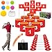 FINCOME Golf Yard Bucket Games 9 Holes Golf Practice Game with Flag Golf Chipping Game for Kids and Adults Outdoor Indoor Portable Backyard Golf Game for Park Beach Backyard Lawn - Image 2