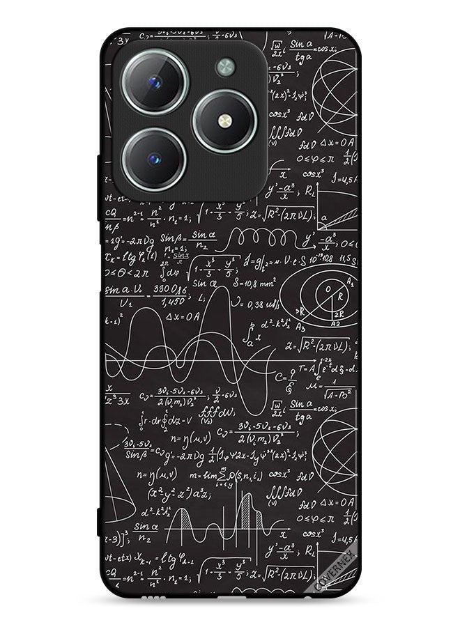 Covernex غطاء حماية لجهاز Realme C63 4G مع معادلات رياضية - Image 1