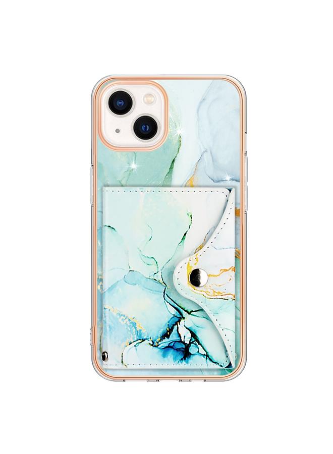 Zaboon Case For iPhone 13 mini Marble Pattern IMD Card Slot Phone Case - Image 3