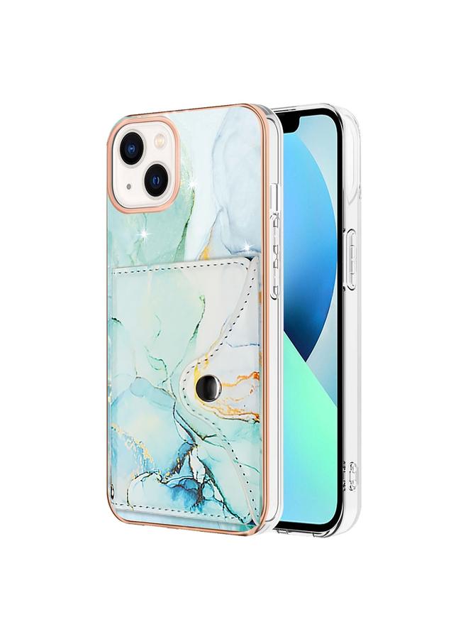 Zaboon Case For iPhone 13 mini Marble Pattern IMD Card Slot Phone Case - Image 1