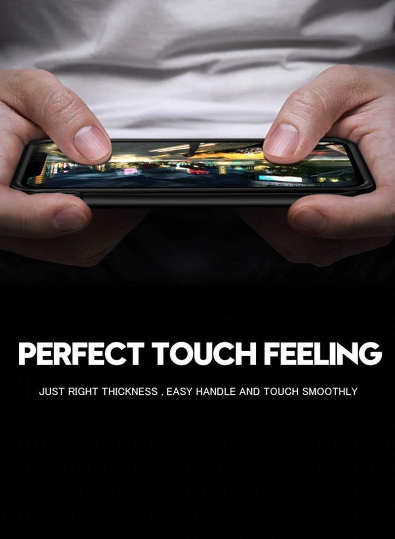 Wtech Apple iPhone 17 5G 2025 Luxury Premium Quality Liquid Silicone Case Cover (MCRPSN) - Black - Image 5