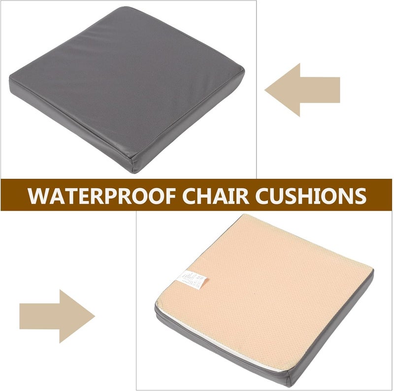 ARTIBETTER Seat Cushion Thick Non-Slip Chair Pad for Office Desk Computer Chair Patio Garden Sofa Cushion Breathable Fabric - Image 5