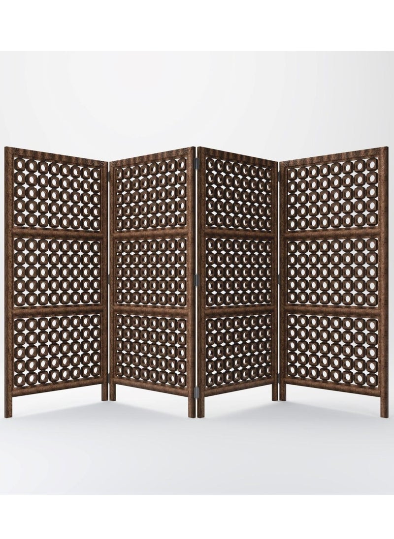 Wooden Twist Solid Wood Dogs Room Divider Separator Wooden Partition