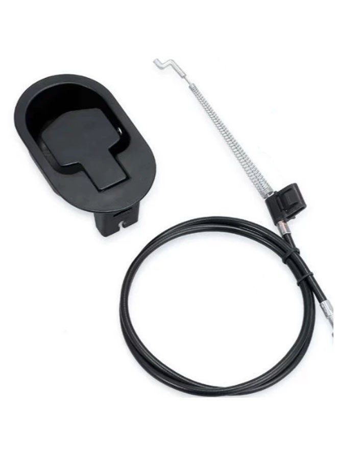 إيليلي قطع غيار كرسي الاسترخاء - مقبض سحب معدني أسود عالمي - يناسب مقبض تحرير كرسي الاسترخاء على طراز الأريكة - Image 1