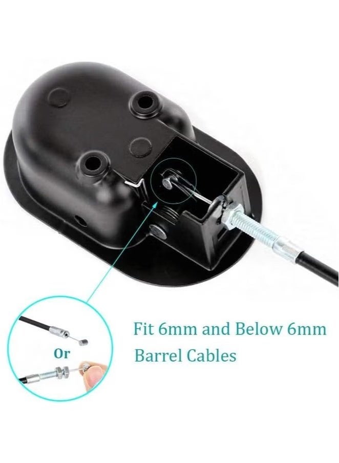 إيليلي قطع غيار كرسي الاسترخاء - مقبض سحب معدني أسود عالمي - يناسب مقبض تحرير كرسي الاسترخاء على طراز الأريكة - Image 4