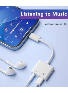 erorex Usb C To 3.5Mm Headphone And Charger Adapter 2 In 1 Usb Type C To Aux Audio Jack And Pd Fast Charging Splitter Adapter For 15 Pro Max For S23  - Image 5
