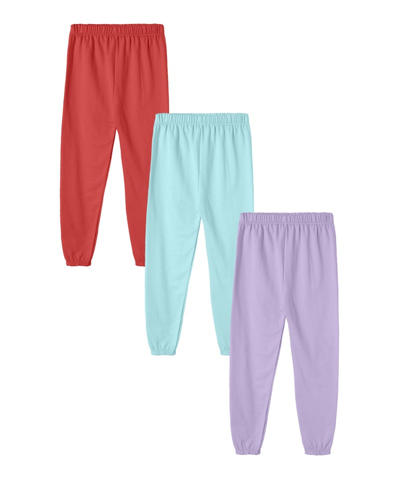 SHODOX® Cotton Blend Regular fit Printed Multicolor Track Pants for Boys (Pack of 3) - Image 2