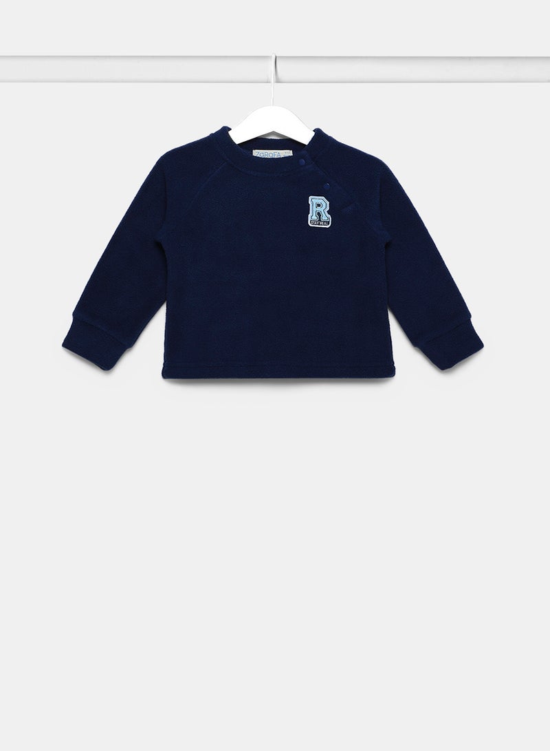 Zarafa long sleeve sweatshirt estate blue 