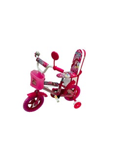 AF BABY United Barbie 10-Inch Kids Bike with Training Wheels – Lightweight Frame, Comfy Seat & Fun Pink Design – Ideal First Bicycle for Girls Ages 2+ Till 5  - Image 4