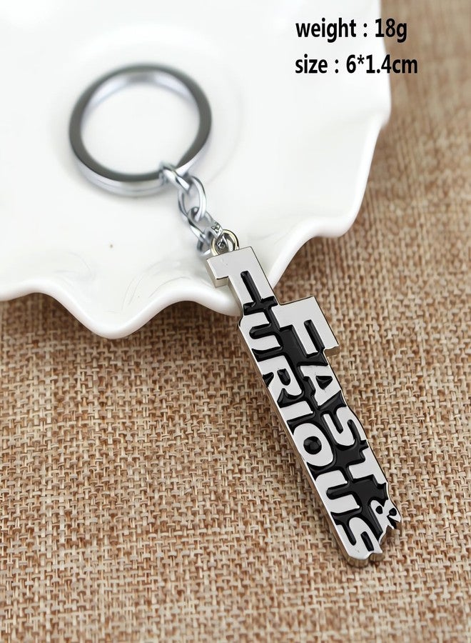 RVM Toys RV Mart Fast and Furious Keychain Accessories Key Chain Metal Charm Ring Gifts Car Bike for Men and Women - Image 2