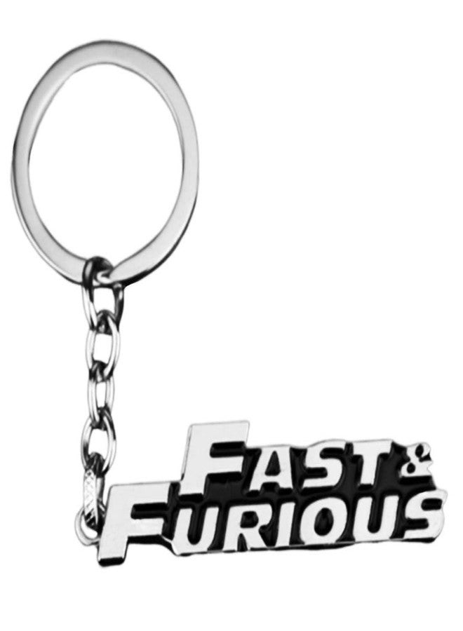 RVM Toys RV Mart Fast and Furious Keychain Accessories Key Chain Metal Charm Ring Gifts Car Bike for Men and Women - Image 1