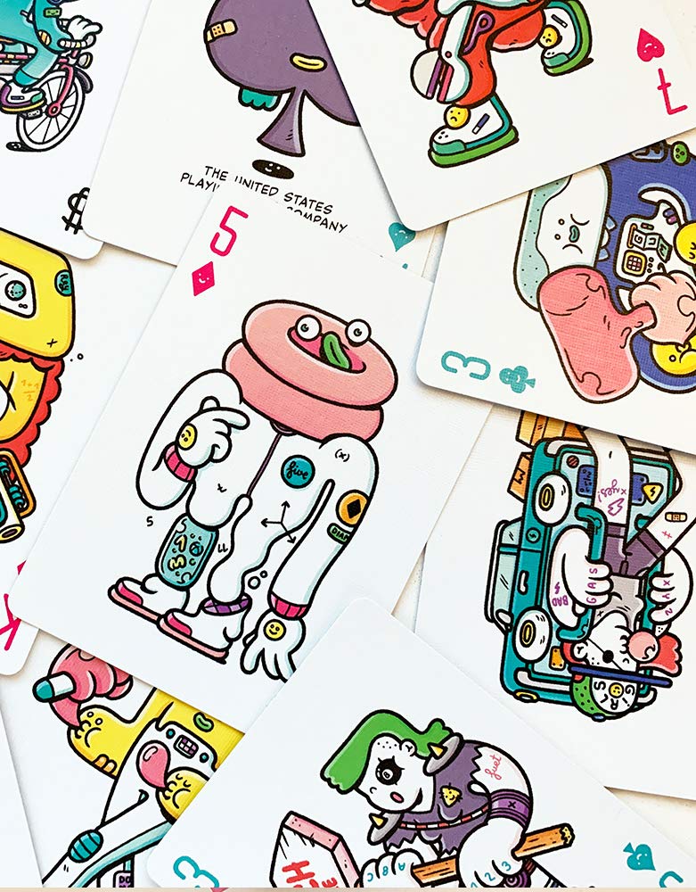 Bicycle Brosmind Four Gangs Playing Cards, Yellow - Image 4