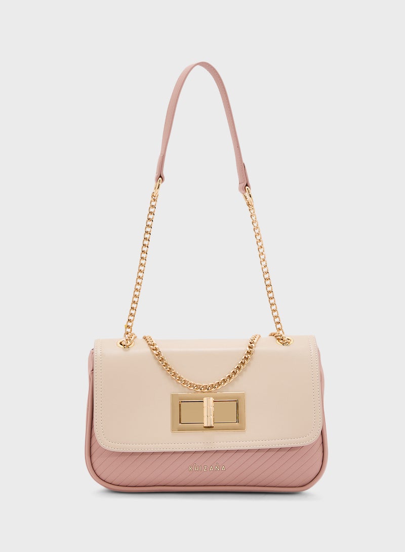 Khizana Color Block Crossbody Bag  - Image 1