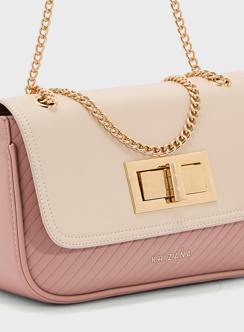 Khizana Color Block Crossbody Bag  - Image 4