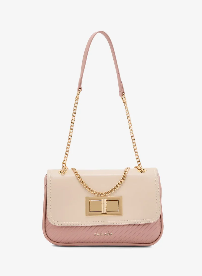 Color Block Crossbody Bag