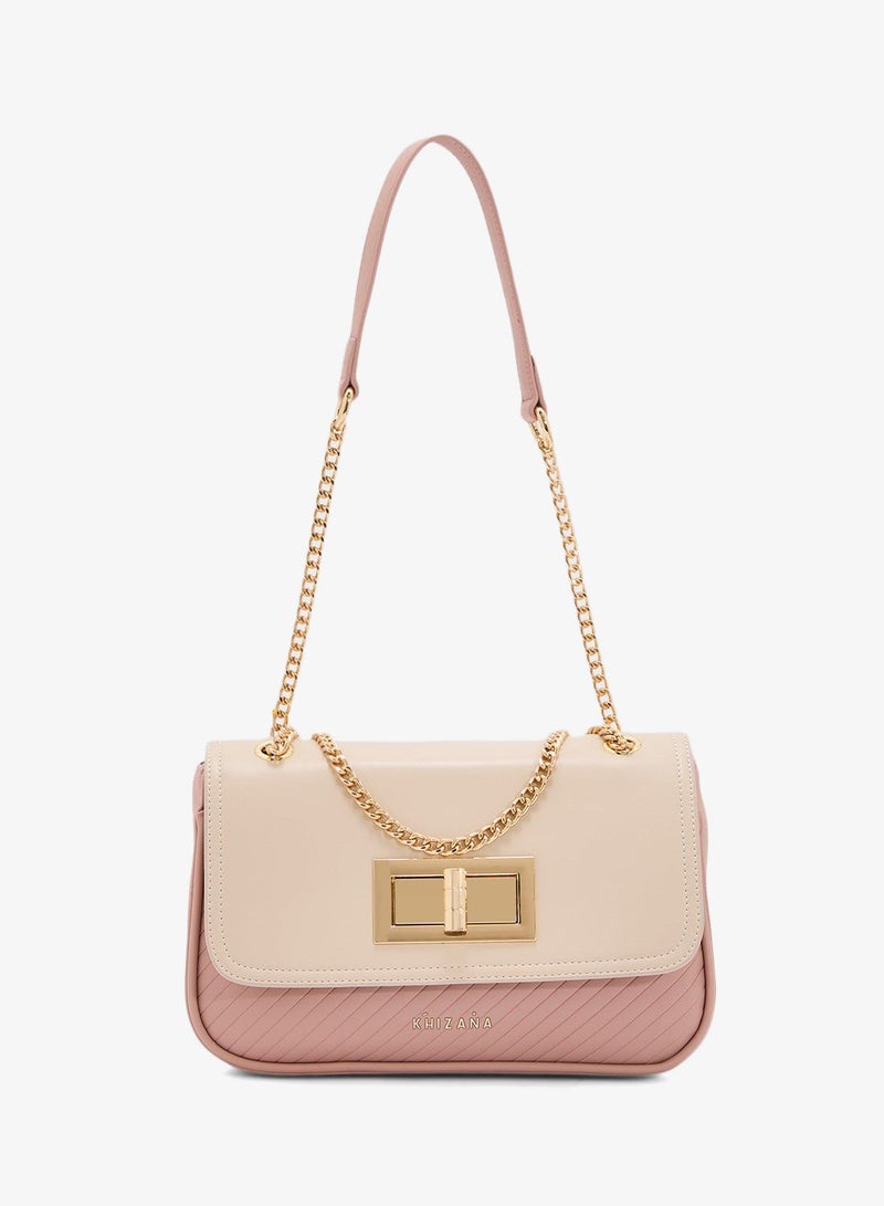 Khizana Color Block Crossbody Bag - Image 1