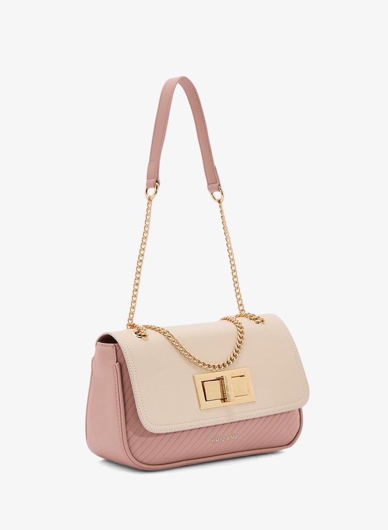 Khizana Color Block Crossbody Bag - Image 3