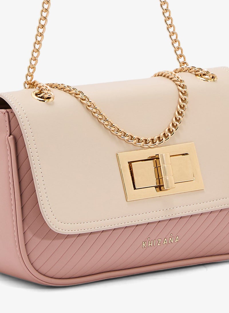 Khizana Color Block Crossbody Bag - Image 4