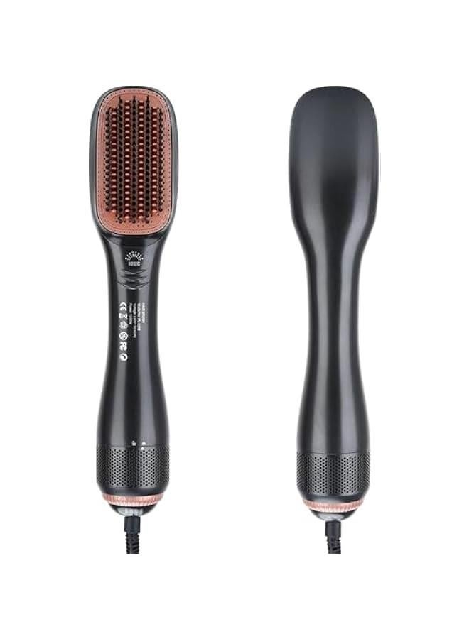 Beauenty Professional 3-in-1 Hair Dryer Brush & Straightening Brush, One-Step Hair Dryer and Styler, Negative Ion Hair Dryer Brush, Hot Air Brush, Styling, Blow Drying, Softening, Reducing Frizz and Static - Image 1