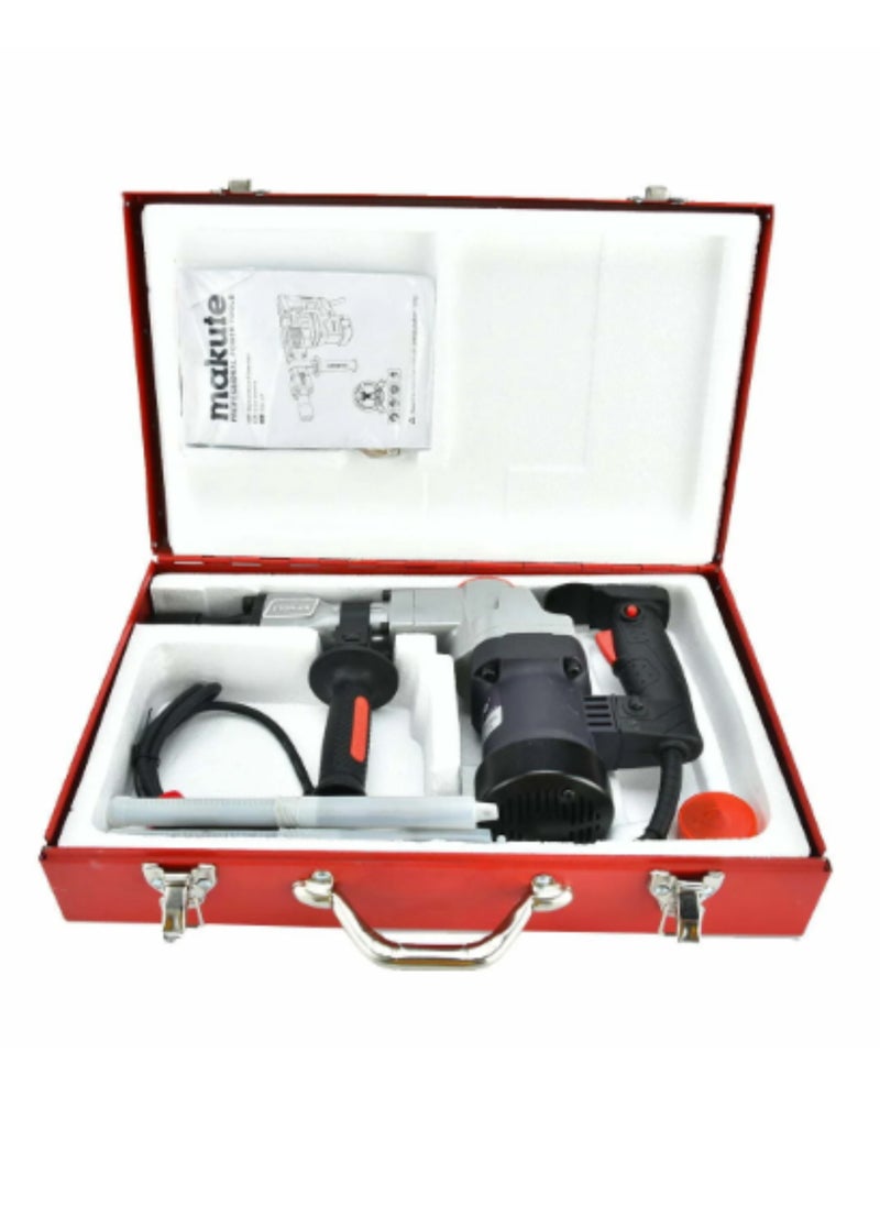 makute 1600W Makute Electric Hammer Breaker  With 3900rpm 30mm Chuck Dia 2 Function  for Efficient Crushing and Drilling in Concrete Strong Walls and More (DH30A)  - Image 2