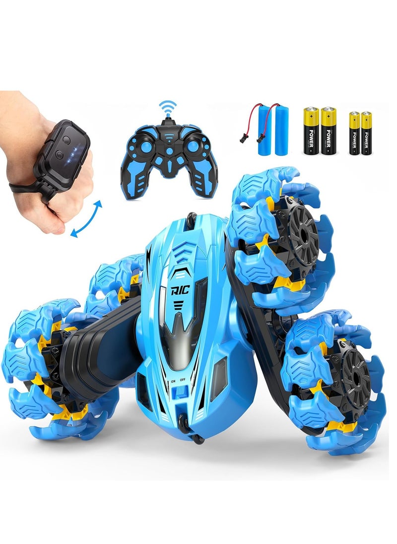 RC Car Toys,Sensing RC Stunt Car 4WD 2.4Ghz Explosive Remote Control Car with Headlights,Double-Sided 360° Flips Dual Control of Remote Control/Remote Control Watch RC Cars - pzsku/Z4DB5C720F235A4A2F92CZ/45/_/1719974574/dc87b2b2-0eff-444f-aa46-b2654032abe0