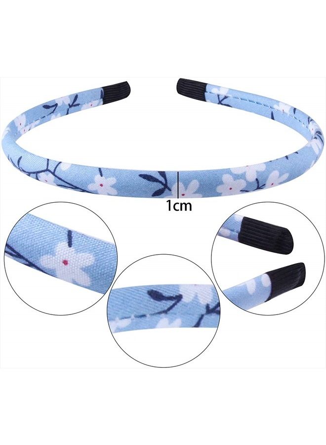 Candygirl Girls Headbands Plain for Kids Cloth Headbands for Girls Gifts Thin Hair Headbands for Toddler Cute Head Bands - Image 3