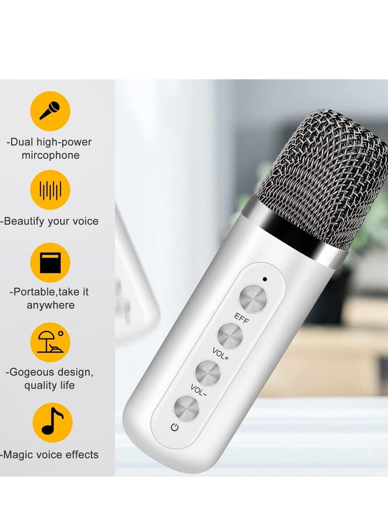 JAJEEK - EXPRESS Karaoke Machine with 2 Wireless Microphones for Adults | Portable Bluetooth Speaker System for Kids | Singing Machine with Echo & Voice Cut | Supports TF, AUX-IN | Perfect for Home Parties, Meetings, and Family Fun - Image 1