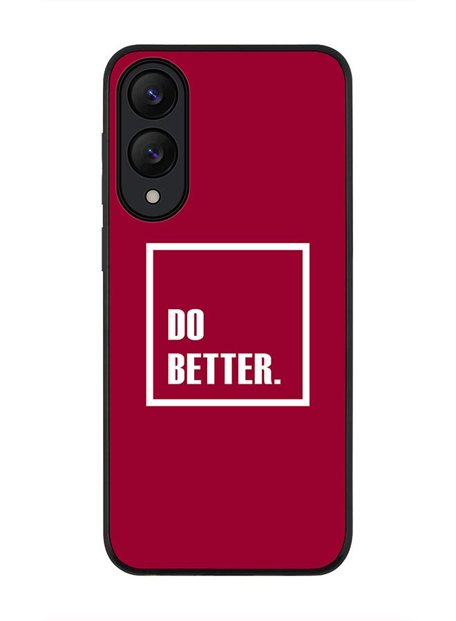Stylizedd For Samsung Galaxy S25 Edge Case,Slim fit Camera Protection, Shockproof Thin Phone cover  - Do Better.