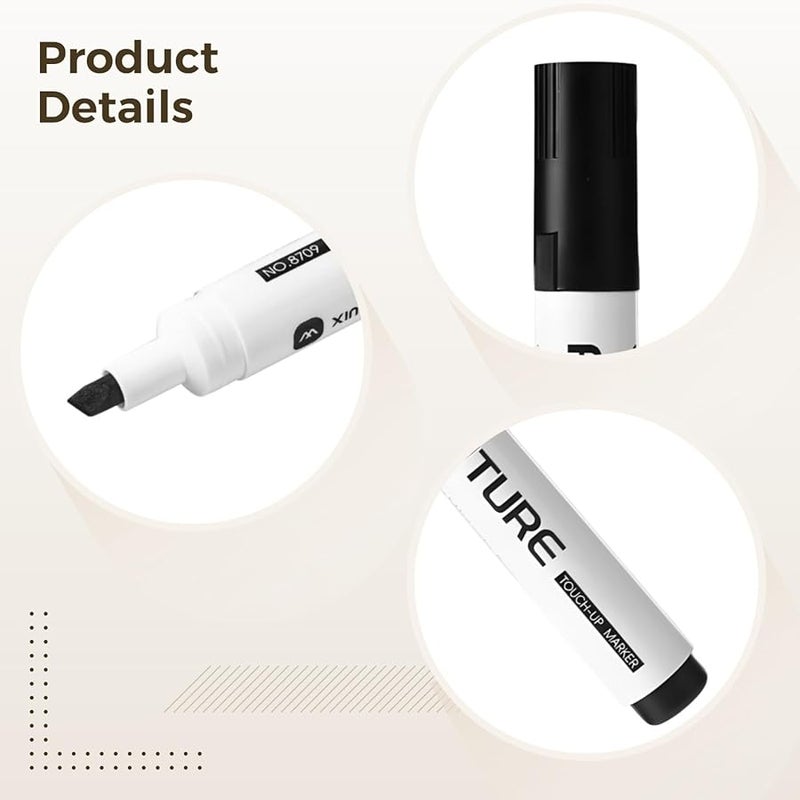 Wood Repair Markers Set Black White Gray Furniture Touch Up Pens - Image 5