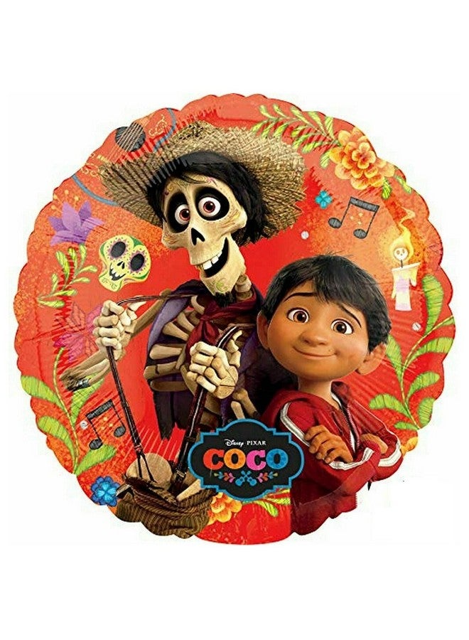 Anagram 18" Coco Foil Balloon, Multicolor - Image 1