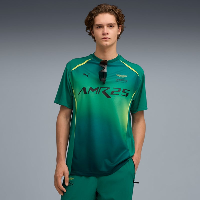 بوما قميص جيرسيه PUMA x ASTON MARTIN ARAMCO F1® TEAM Lifestyle للرجال - Image 1