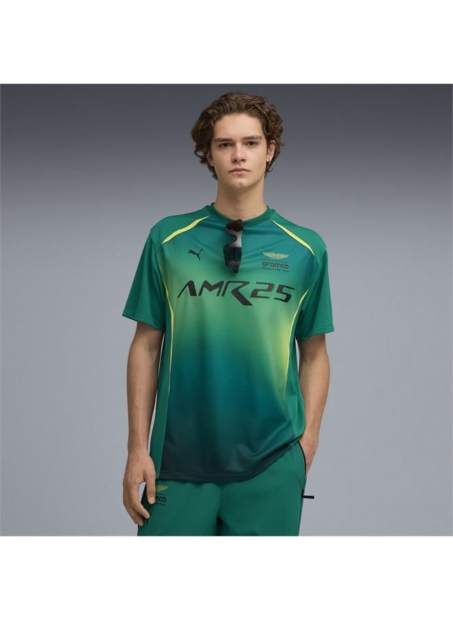 بوما قميص جيرسيه PUMA x ASTON MARTIN ARAMCO F1® TEAM Lifestyle للرجال - Image 1