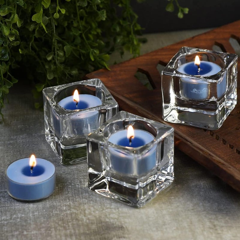 DEYBBY Ocean Breeze Scented Tealight Candles Bulk, Aromatherapy Soy Wax Tea Candle Set of 24-4 Hour Burning Great Gift - Image 5