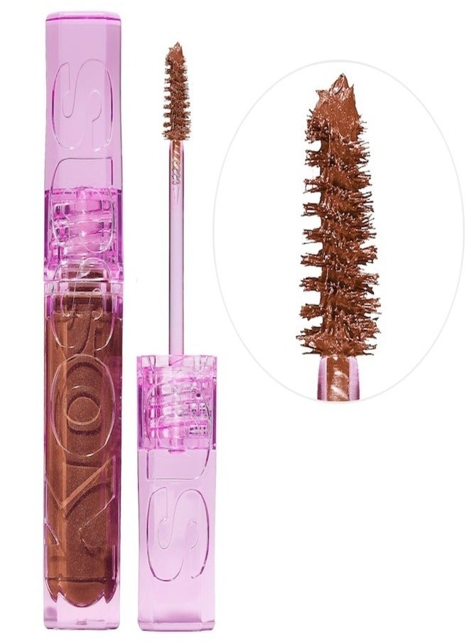 Kosas Kosas Air Brow Tinted Clean Volumizing Eyebrow Gel 3.7g - Auburn - True Auburn Full, Fluffy & Defined Brows  - Image 1