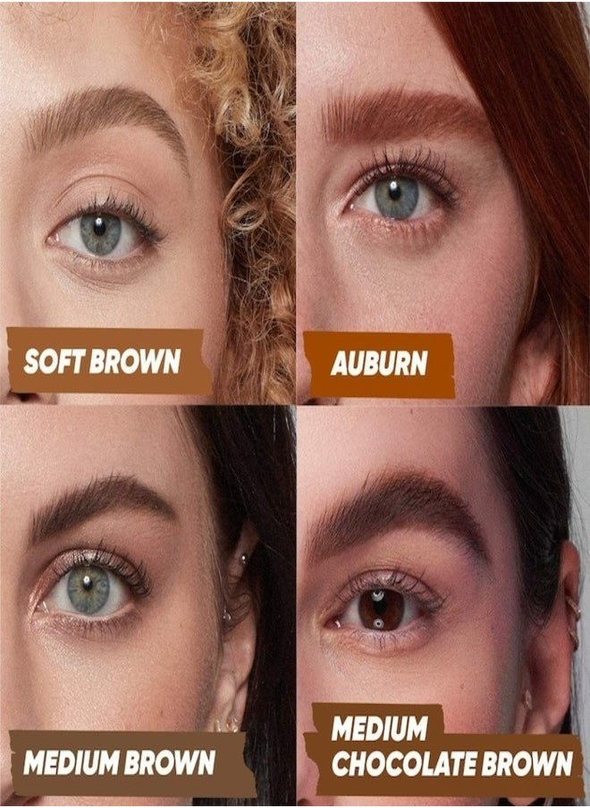 Kosas Kosas Air Brow Tinted Clean Volumizing Eyebrow Gel 3.7g - Auburn - True Auburn Full, Fluffy & Defined Brows  - Image 5
