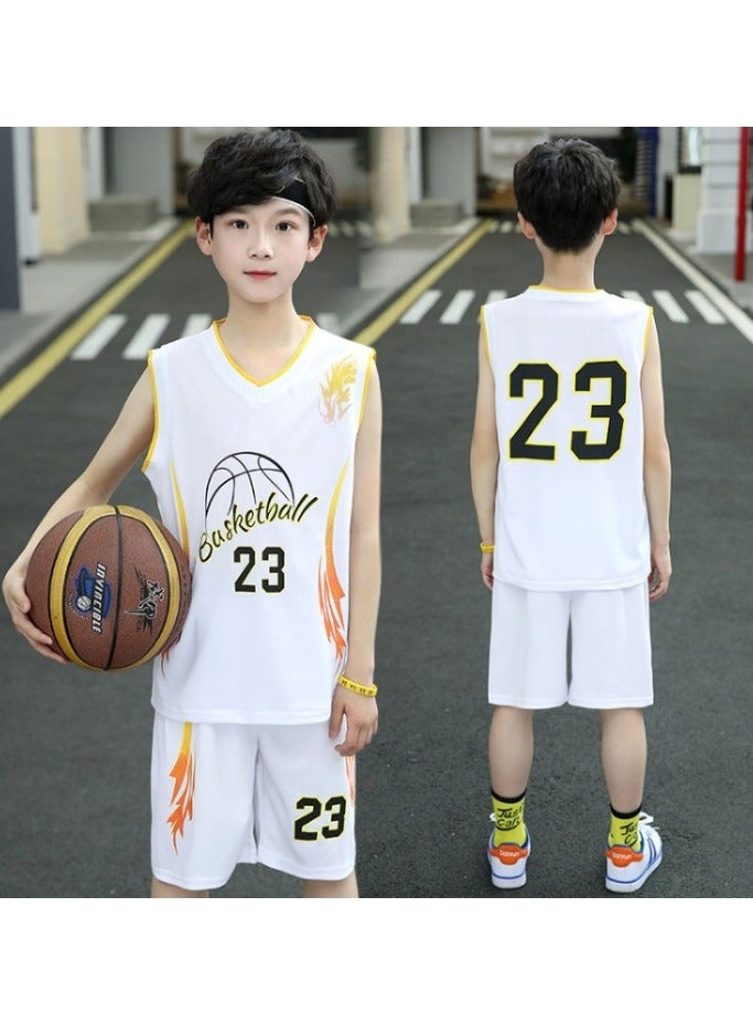 KUYING New Children's Basketball Suit Set  - Image 4