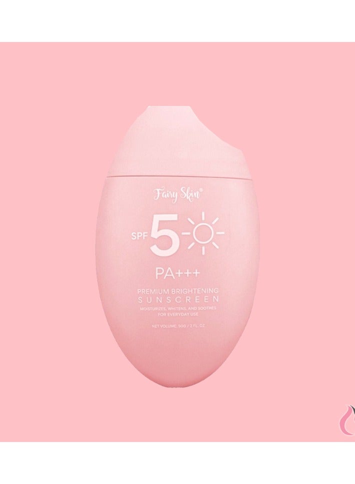 Fairy Skin Premium Brightening Sunscreen (SPF50) - Image 1