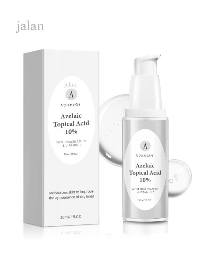 jalan 10% Azelaic Acid Serum (with Niacinamide) | Brightening, Hydrating, and Moisturizing Nourishing and Soothing Facial Serum - Image 1