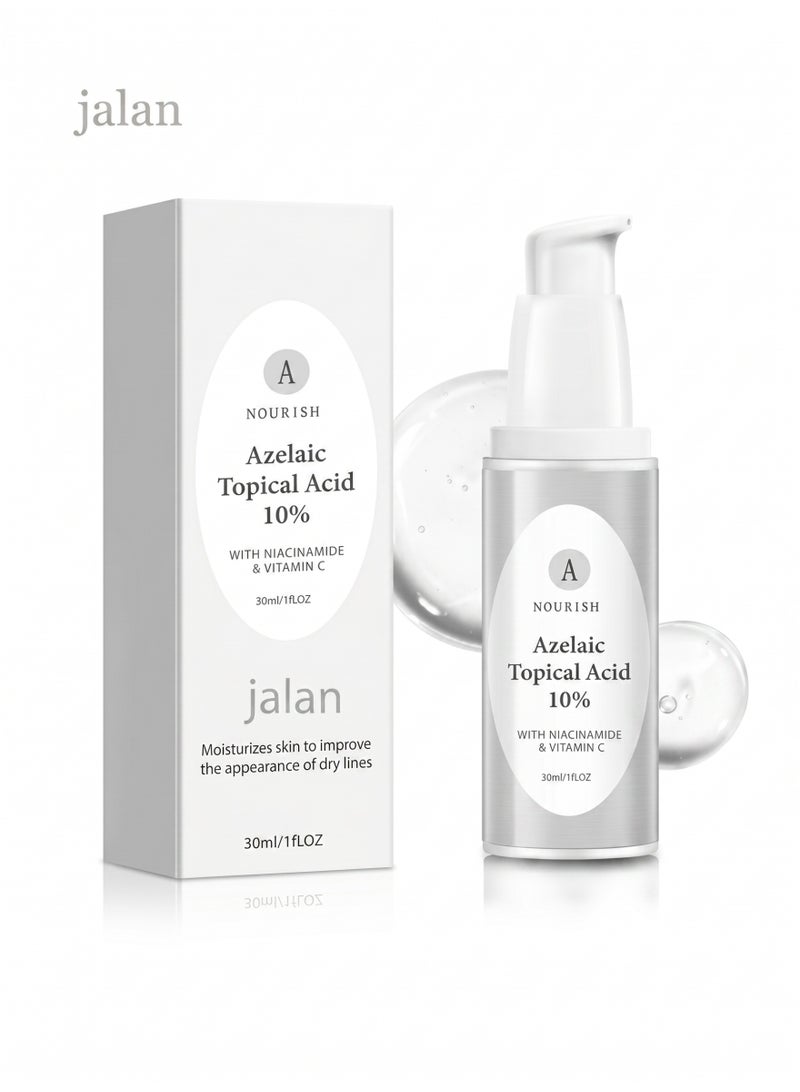 jalan Azelaic Topical Acid 10% - With Niacinamide & Vitamin C - Image 1